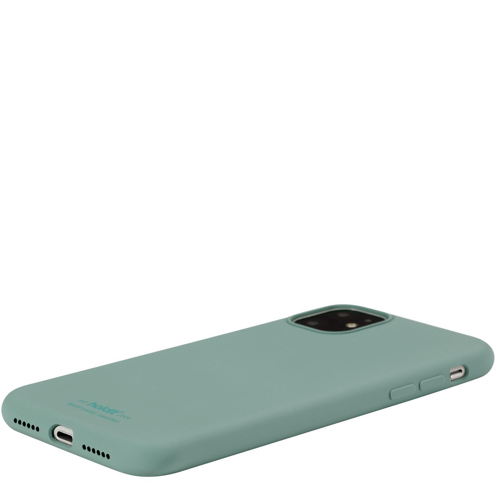 HOLDIT Silicone, Bookcover, Apple, iPhone 11 XR, Moss Green