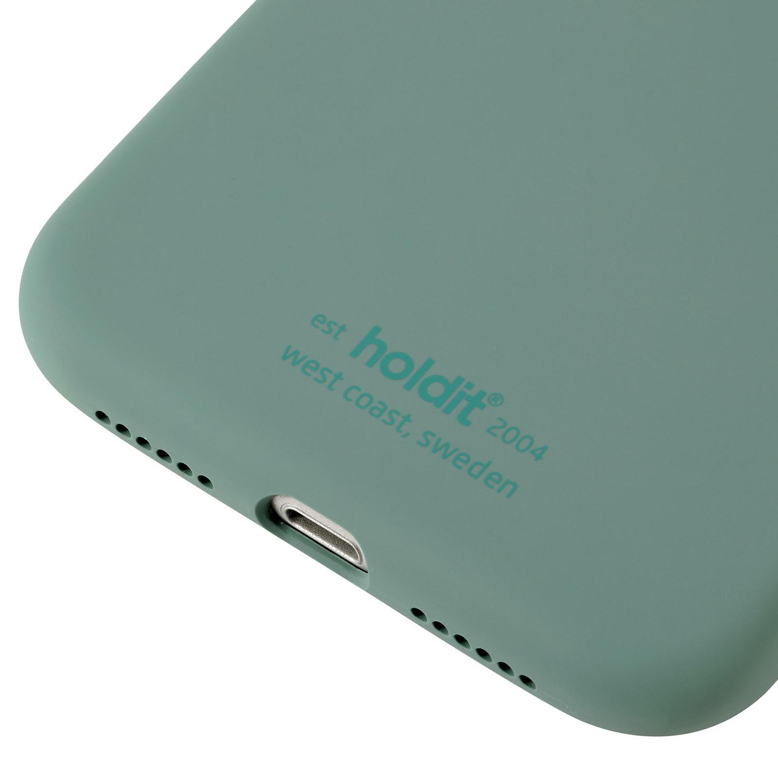 HOLDIT Silicone, Bookcover, Apple, iPhone 11 XR, Moss Green