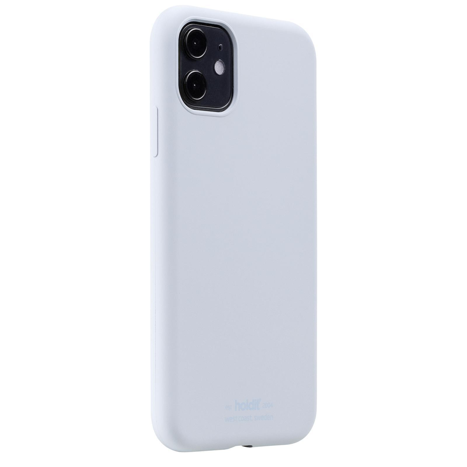 HOLDIT Silicone, Bookcover, 11 iPhone XR, Blue Apple, Mineral