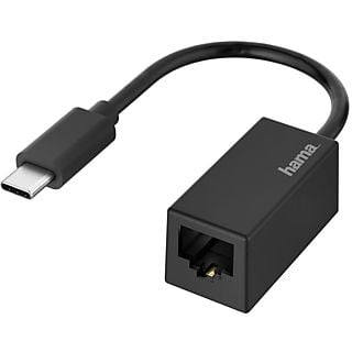 HAMA 200322 Adapter, USB-C - LAN gigabit