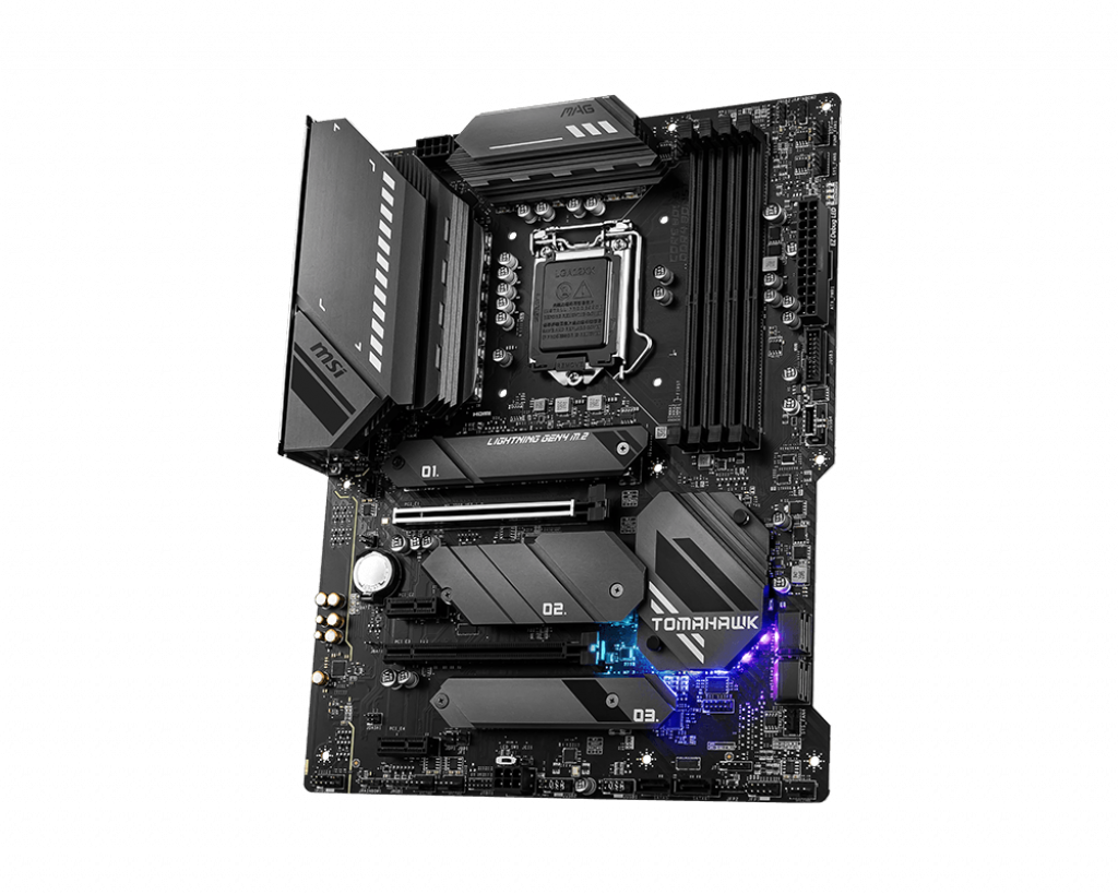 MSI Mag Z590 Tomahawk Wifi Soket 1200 DDR4 M.2 USB 3.2 Anakart Siyah
