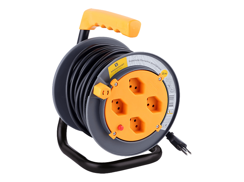 SCHOENENBERGER 100.15OR - Kabelrolle (Orange/Schwarz)
