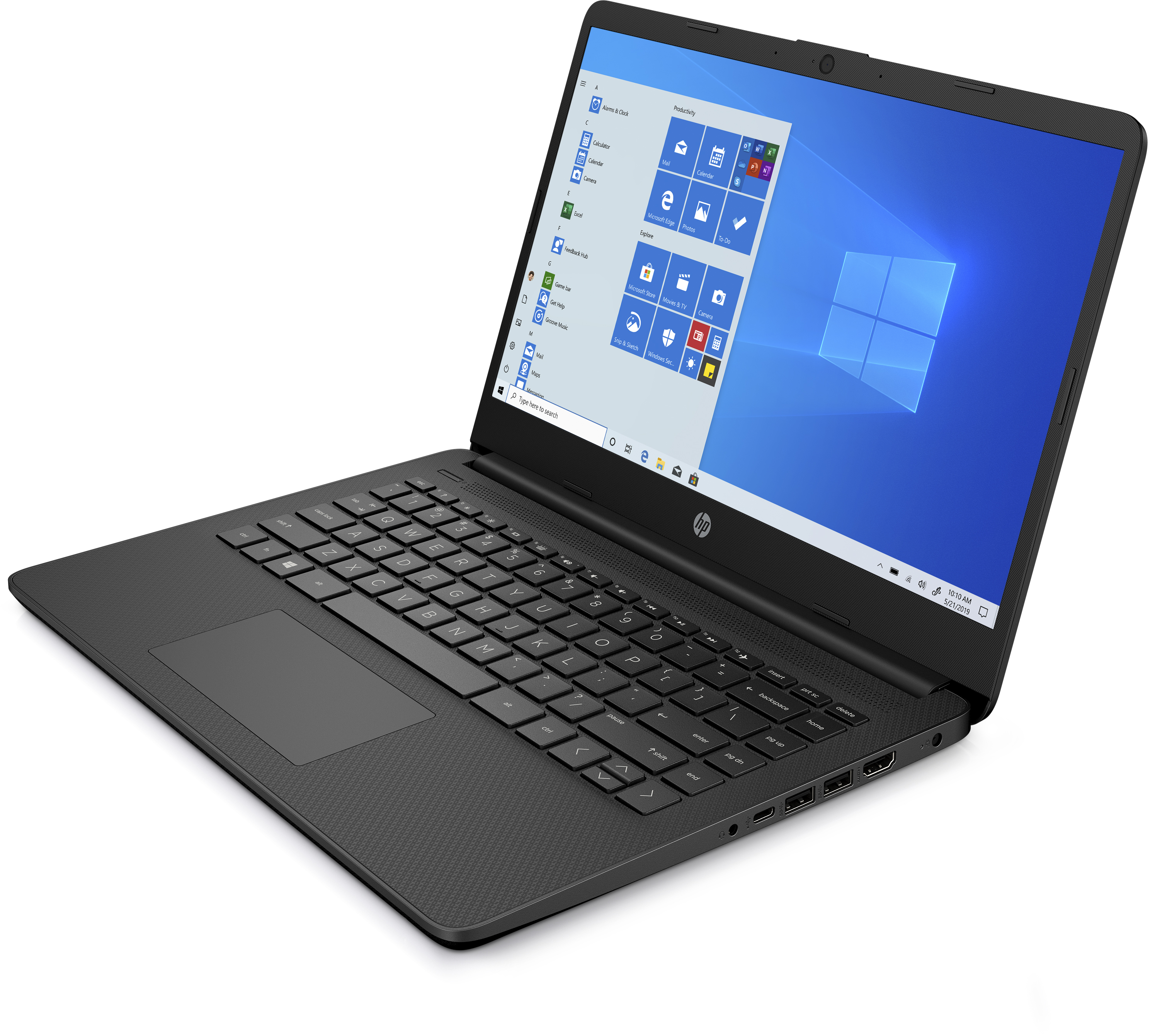 HP Notebook 14s-fq1903ng, AMD R3-5300U, 8GB RAM, 256GB SSD, 14