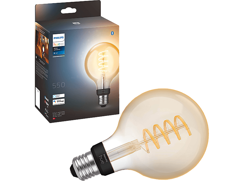 Buiten adem operatie bronzen PHILIPS HUE Filament globelamp G93 E27 WA klein kopen? | MediaMarkt