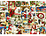 EUROGRAPHICS Cartoline di Natale vintage - Puzzle (Multicolore)