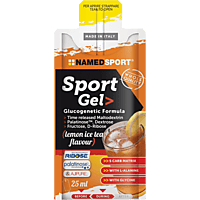 Gel deportivo - NamedSport Sport Gel Lemon, 25ml, Sabor Té helado de limón, Apto para veganos