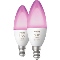 MediaMarkt Philips Hue Kaarslamp E14 Waca 2-pack aanbieding