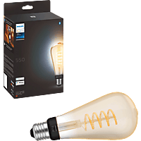 MediaMarkt Philips Hue Filament Edisonlamp St72 E27 Wa aanbieding