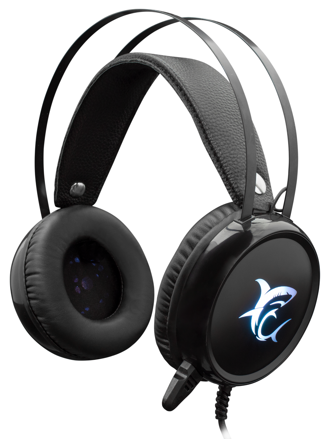 WHITESHARK Margay vezetékes gamer headset 2x3,5 mm jack csatlakozóval (GH-1947)