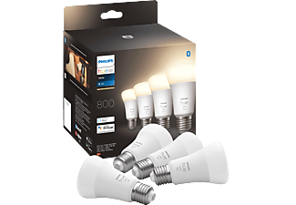 PHILIPS HUE Standaardlamp E27 800lm W 4-pack