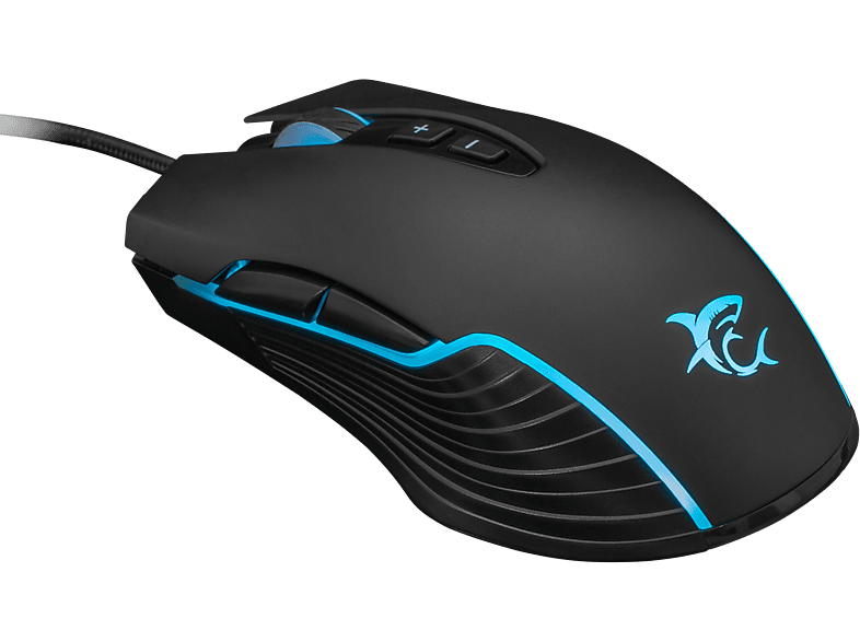 WHITESHARK Azarah 7 gombos vezetékes gamer egér, 6400 DPI (GM-5003)