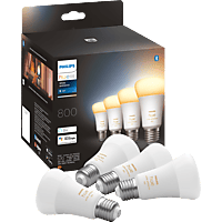 MediaMarkt Philips Hue Standaardlamp E27 800lm Wa 4-pack aanbieding