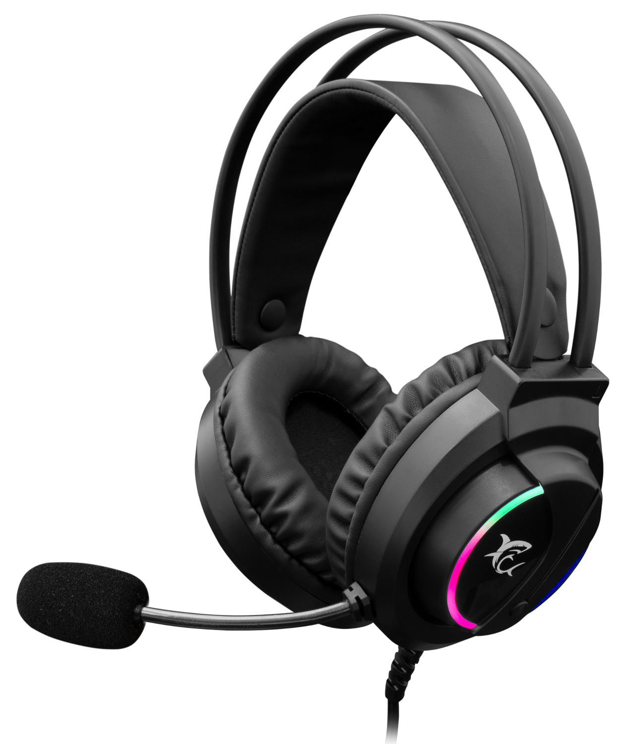 WHITESHARK Wolf vezetékes gamer headset USB csatlakozóval (GH-2044)