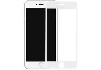 CELLECT iPhoneSE (2020) full cover üvegfólia, fehér (LCD-IPHSE20-FCGLASSW)