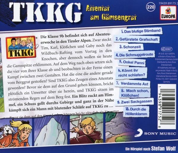 Die Rückseite eines Kinderbuchs mit Illustrationen, Text und einem Barcode.