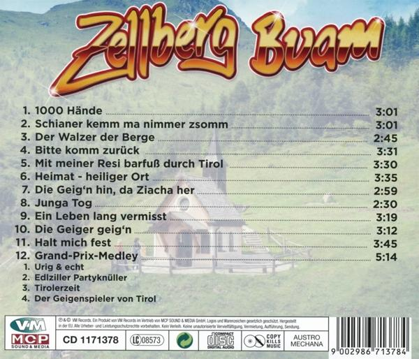 - Jubiläumsalbum - 40 (CD) Buam Jahre Zellberg