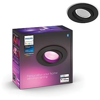 PHILIPS HUE Centura inbouwspot WACA 1-spot rond Zwart