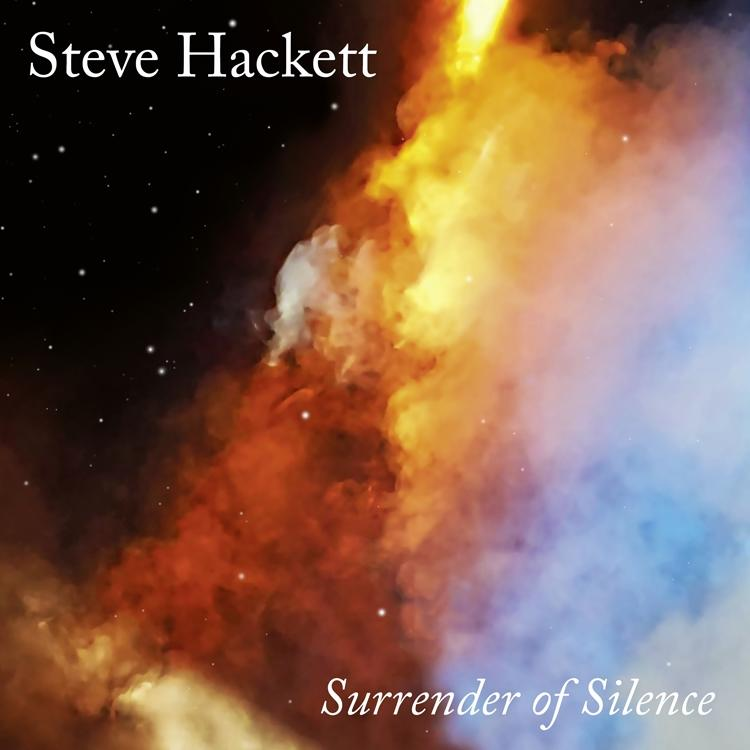 Album borító színes ködökkel és csillagokkal. Szöveg: Steve Hackett, Surrender of Silence.