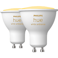 MediaMarkt Philips Hue Spot Gu10 Wa 2-pack aanbieding