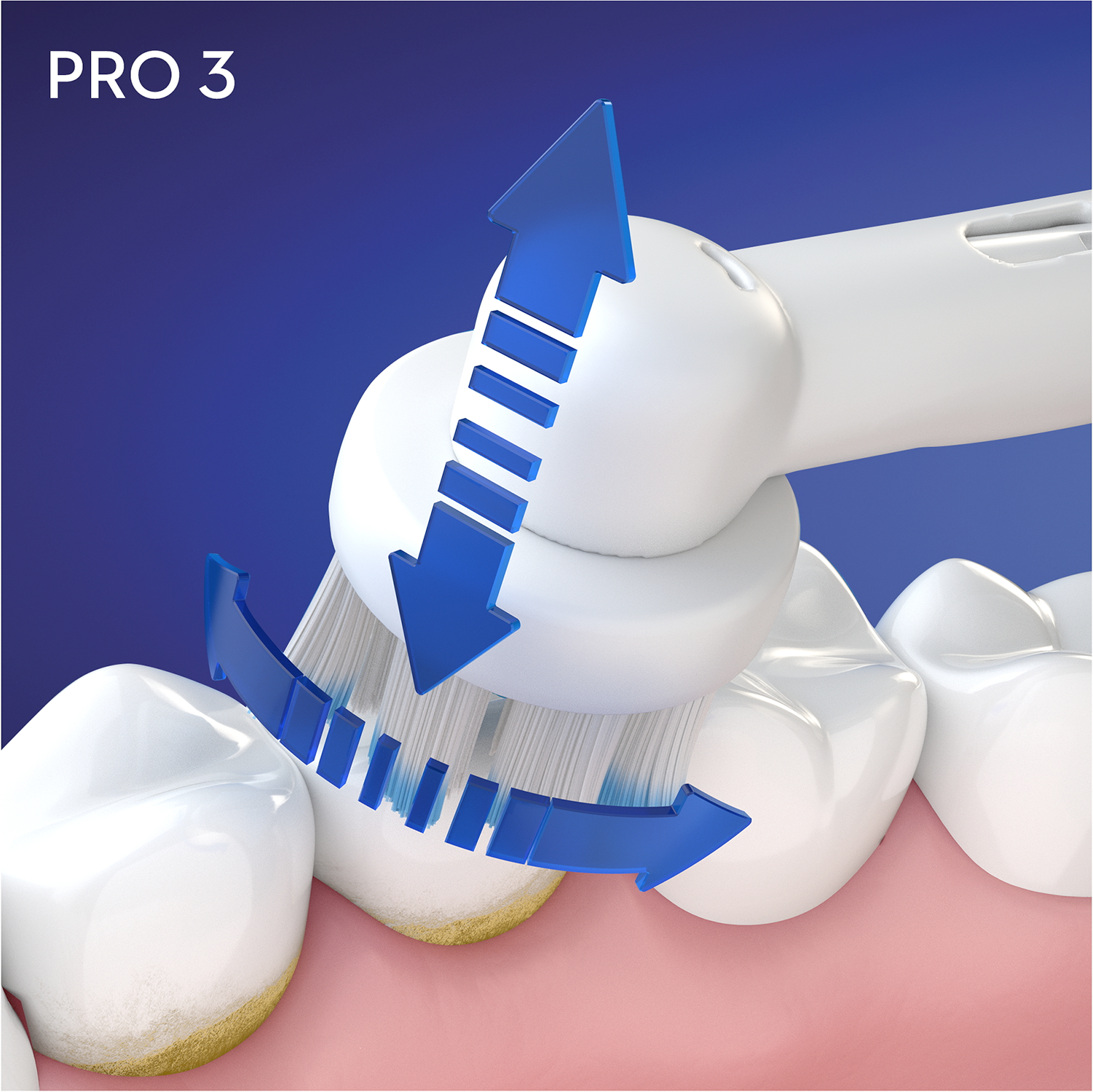 ORAL-B Pro 3 3000 Zwart