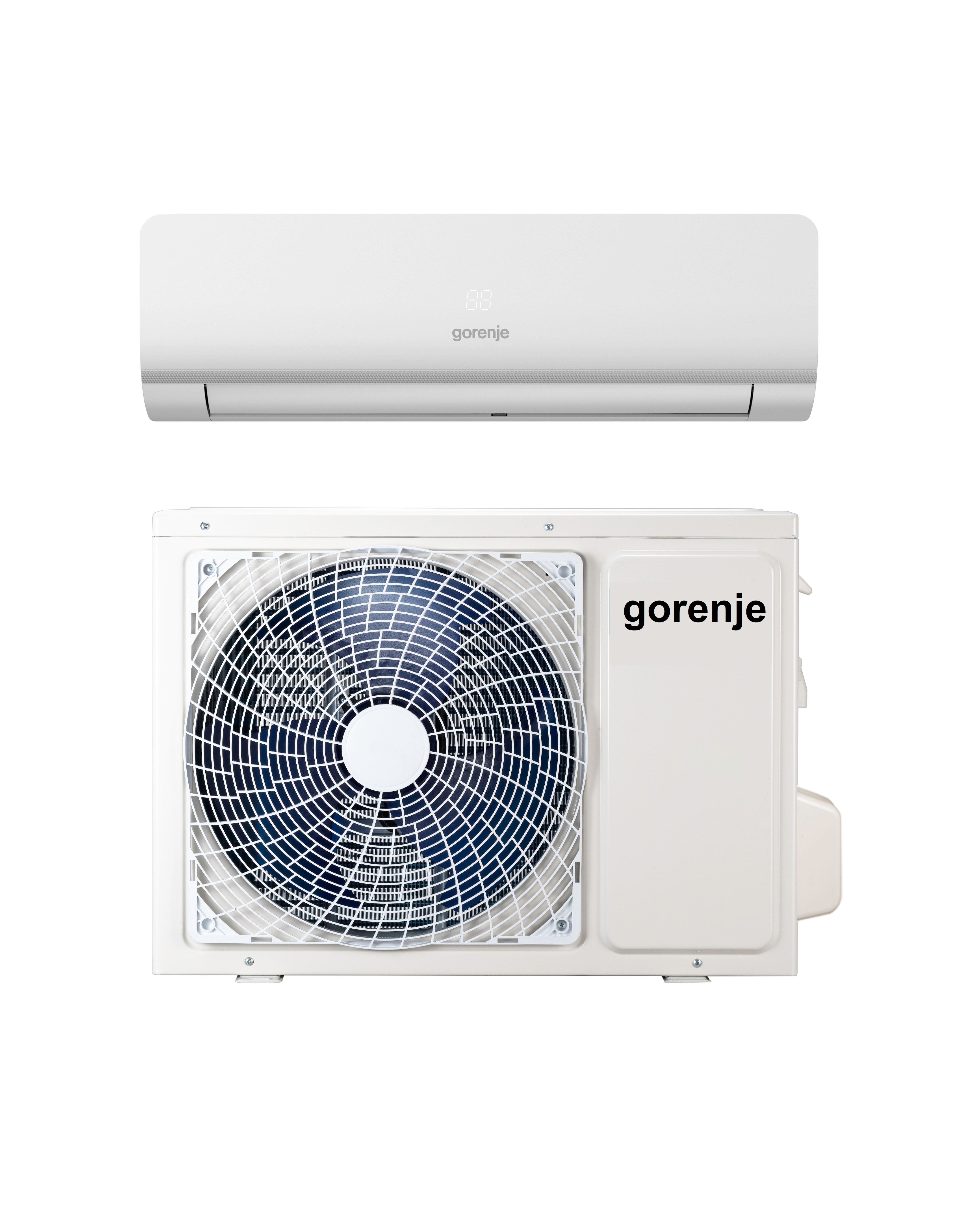 GORENJE Single Set WIFI inkl. Montage Split-Klimaanlage (A++, 50 m³, 11601 BTU/h, Weiß)