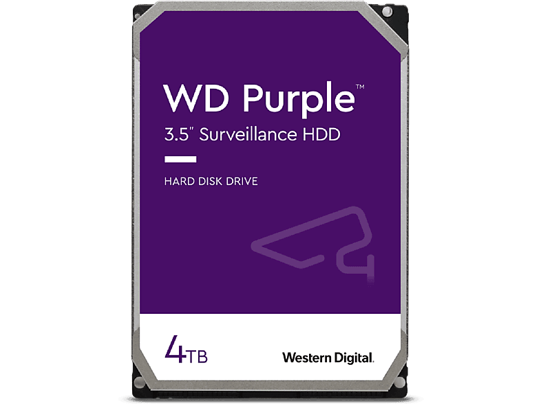 Disco Duro Interno Tb Western Digital Wd Purple Para Videovigilancia Cach Mb