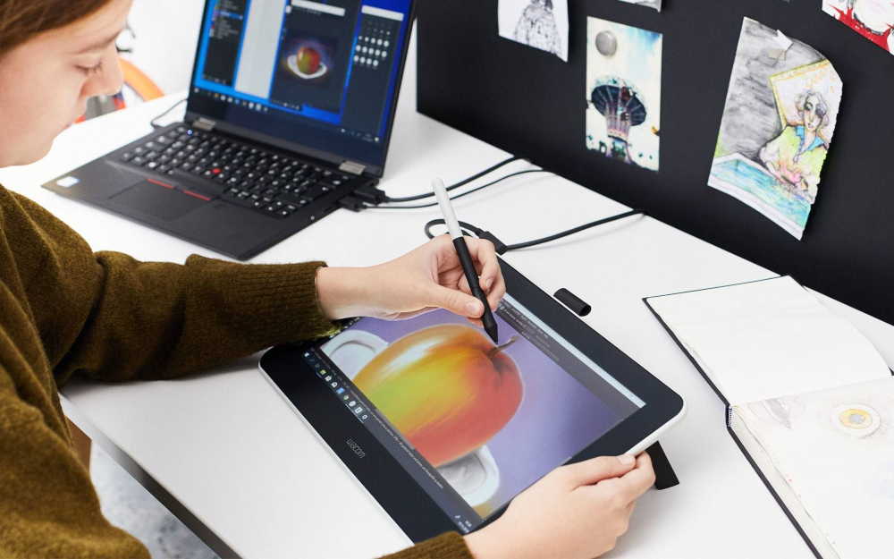 WACOM Grafische tablet One 13 Zwart (DTK1660K0B)