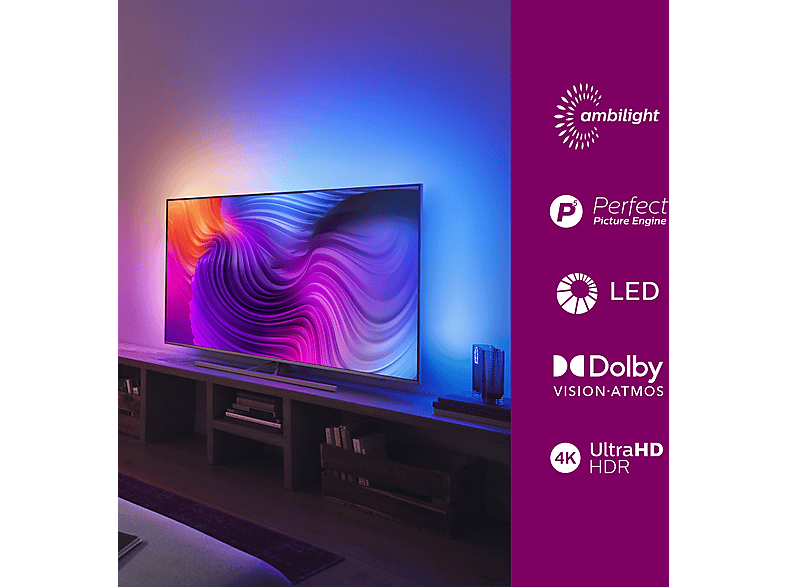 PHILIPS 58PUS8506 58'' 146 Ekran Uydu Alıcılı Android Smart 4K