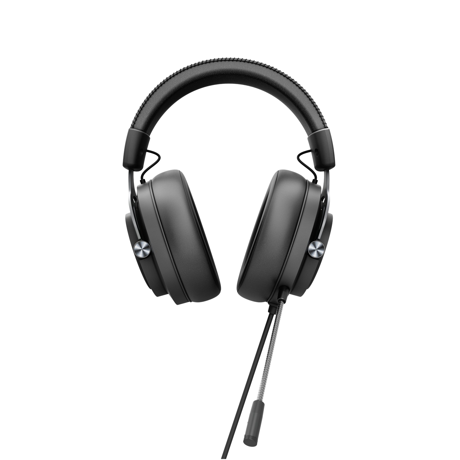 Auriculares gaming - AOC GH200, Con cable, Micrófono, 2.0, Diadema, Jack de 3.5 mm, Multiplataforma, Negro