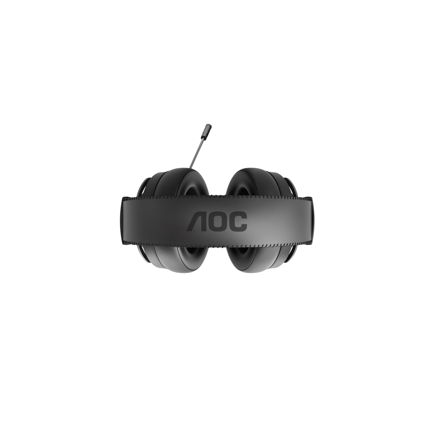 Auriculares gaming - AOC GH200, Con cable, Micrófono, 2.0, Diadema, Jack de 3.5 mm, Multiplataforma, Negro