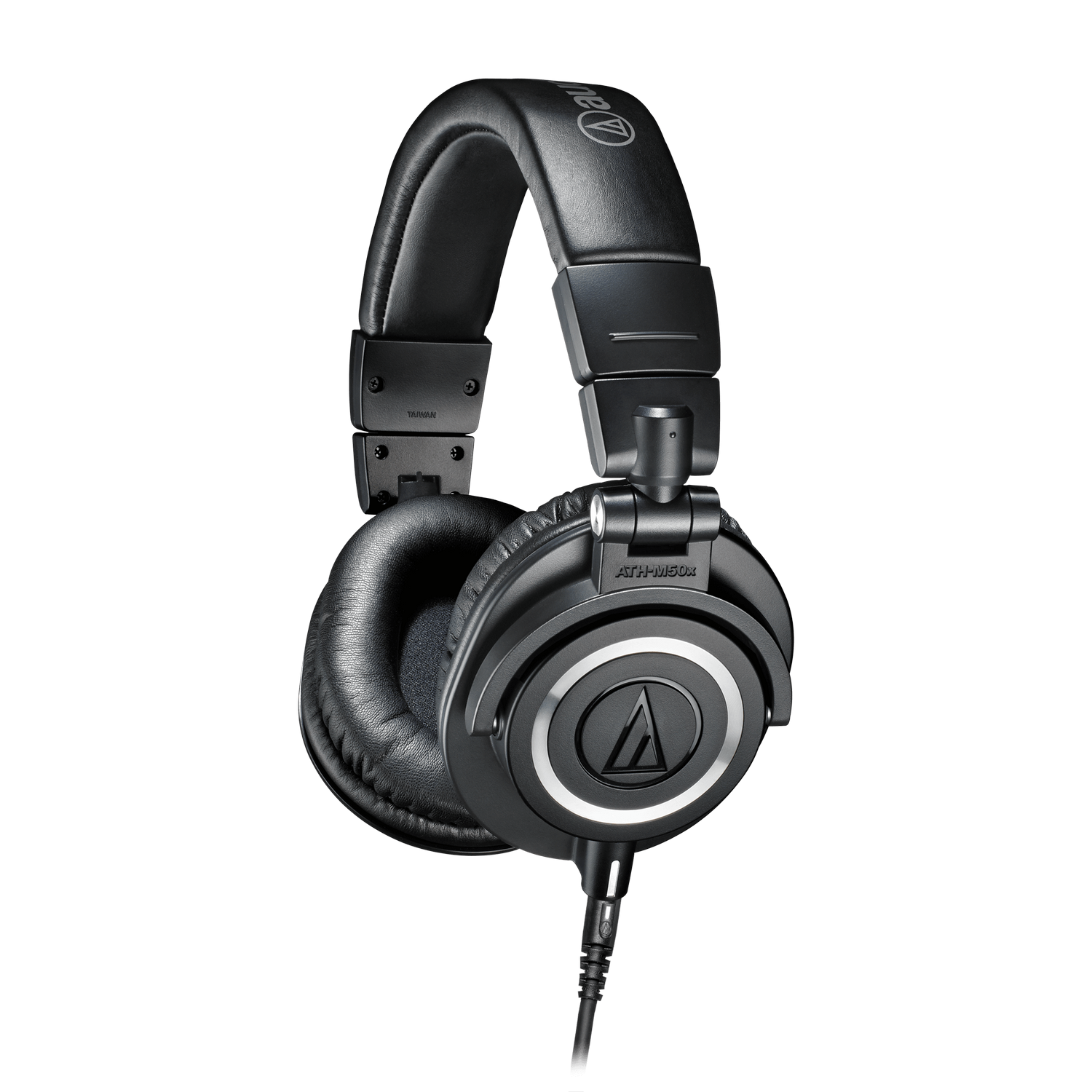 Auriculares con diadema - Audio Technica ATH-M50X, Cable, Cerrados, 45 mm, 38 Ohms, 15 - 28.000 Hz, Negro