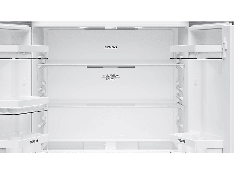 SIEMENS KF96NVPEA iQ300 Side by (605 l, E, 1830 mm hoch, inox-antifingerprint)