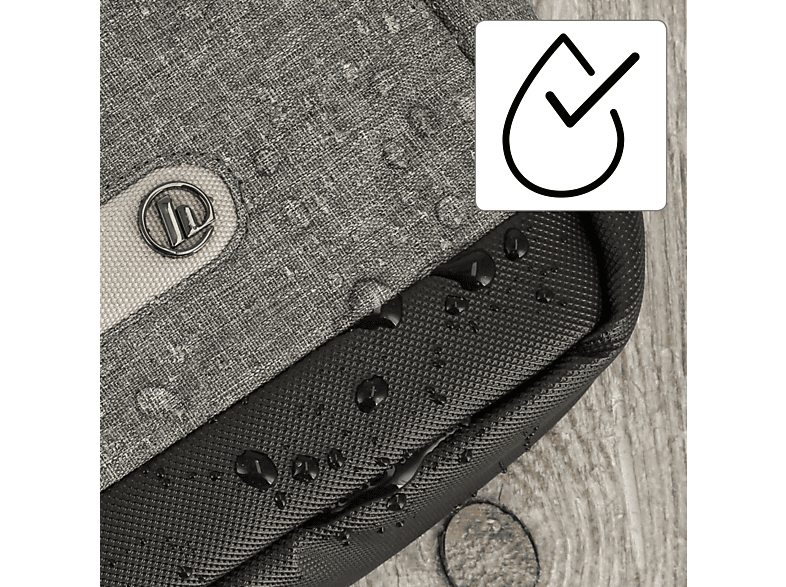 Thumbnail - HAMA Terra 15.6 Zoll Notebook-Sleeve für Universal aus 100% Recyceltem Polyester, Grau