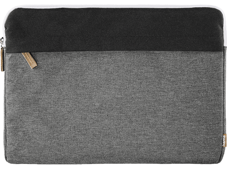 HAMA Florenz für Schwarz/Grau Polyester, Zoll Universal 13.3 Notebooktasche Sleeve