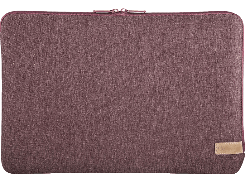 HAMA Jersey 15.6 Zoll Notebooktasche Sleeve für Universal Jersey, Dunkelrot