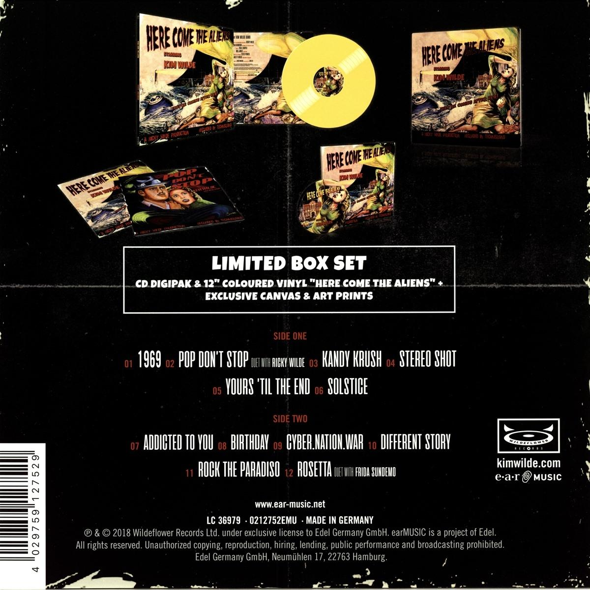 Kim Wilde - Here Come The Aliens (Ltd.Box-Set)  - (LP + Bonus-CD)