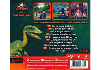 jurassic world neue abenteuer jurassic world neue abenteuer staffelbox 3 cd horspiel kinder kaufen saturn