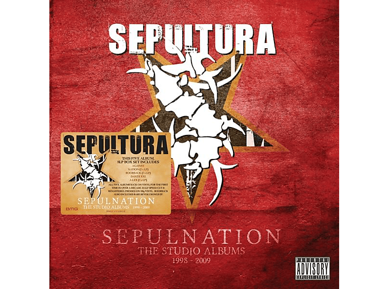 Sepultura - Sepulnation - The (8LP - Albums Box 1998-2009 Set) (Vinyl) Studio