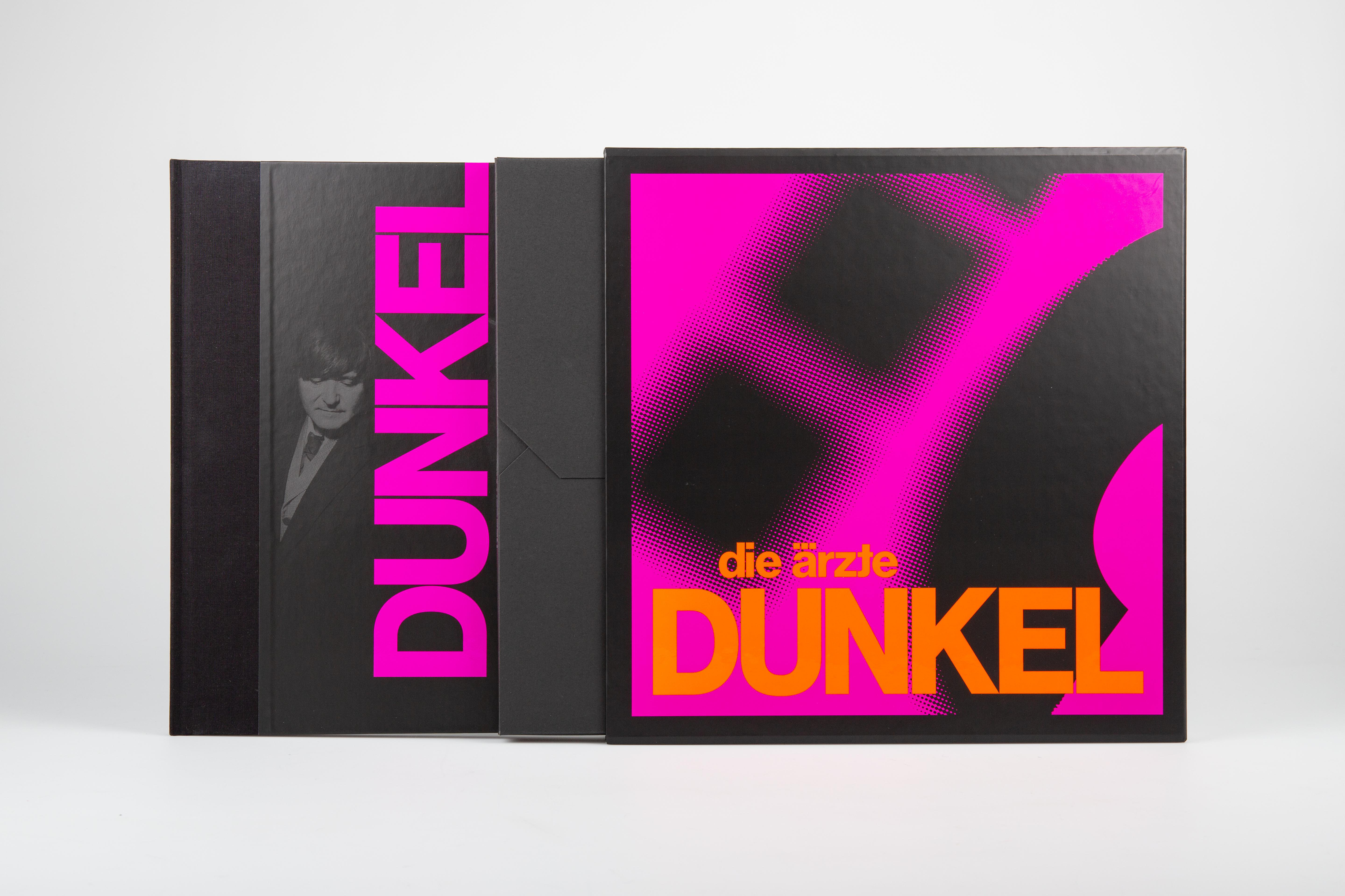 (Ltd. (Vinyl) DUNKEL Doppelvinyl Girlande, lila-pink) mit halbtransparentes - Ärzte - im Schuber Die