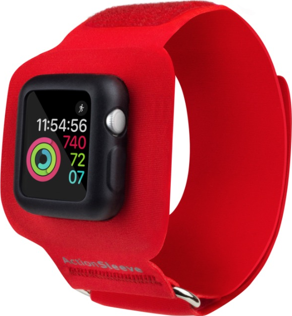 TWELVE SOUTH ActionSleeve - Bracelet de remplacement (Rouge)