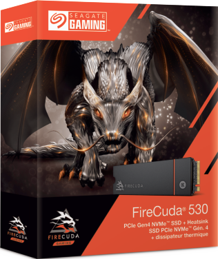 SEAGATE FireCuda 530 SSD 2TB Heatsink - PlayStation 5 kompatibel - Festplatte