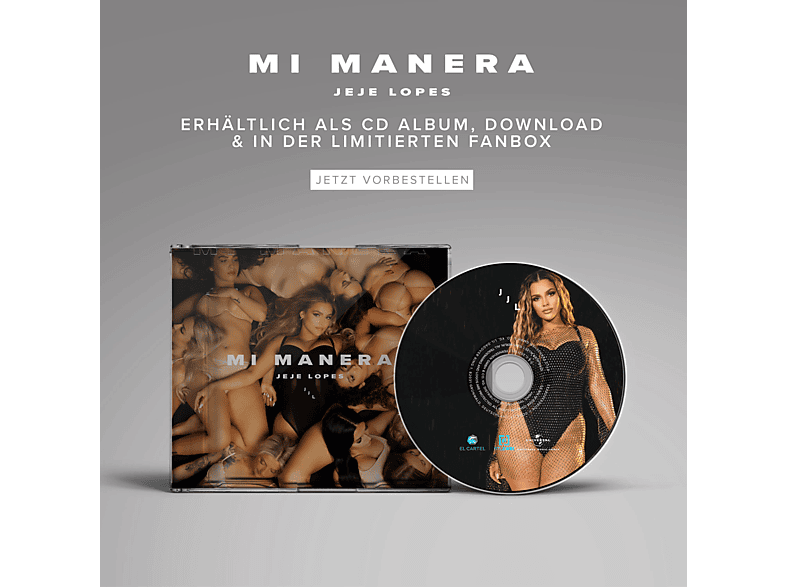 Jeje Lopes - Mi Manera  - (CD)