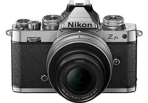 Systemkamera NIKON Z fc Kit Systemkamera mit Objektiv 16-50 mm, 7,5 cm  Display Touchscreen, WLAN | MediaMarkt