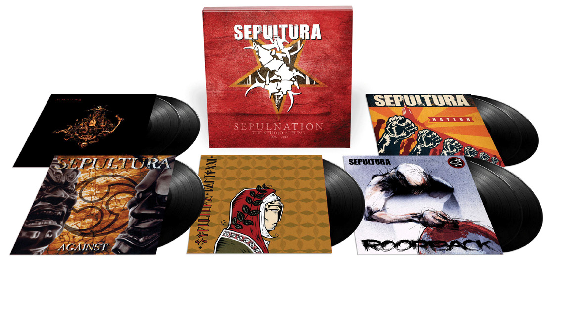 The Albums - Studio (8LP Set) Box (Vinyl) 1998-2009 - - Sepultura Sepulnation