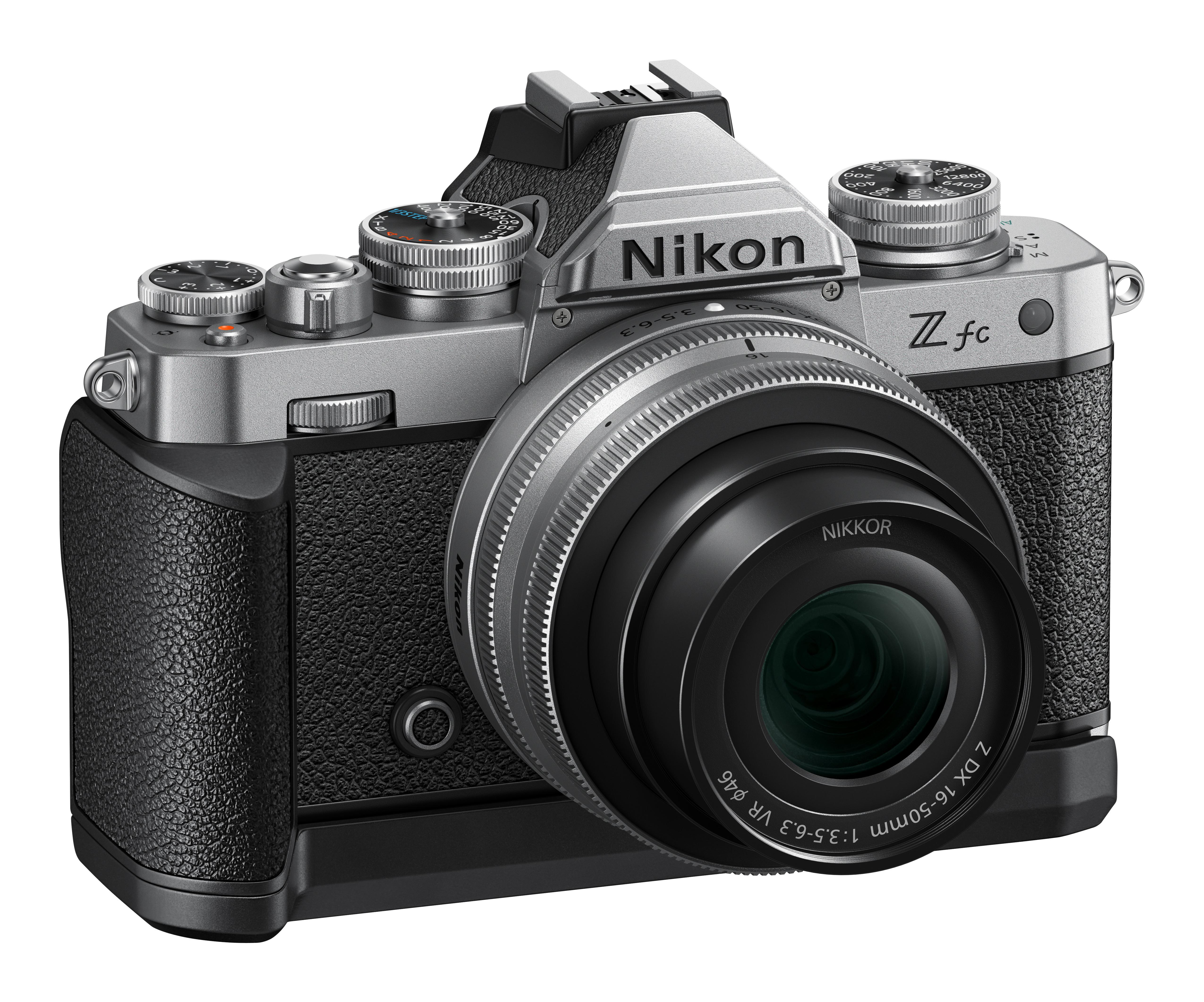 NIKON Z fc VLogger Kit Systemkamera mit Objektiv 16-50 mm, 7,5 cm Display Touchscreen, WLAN