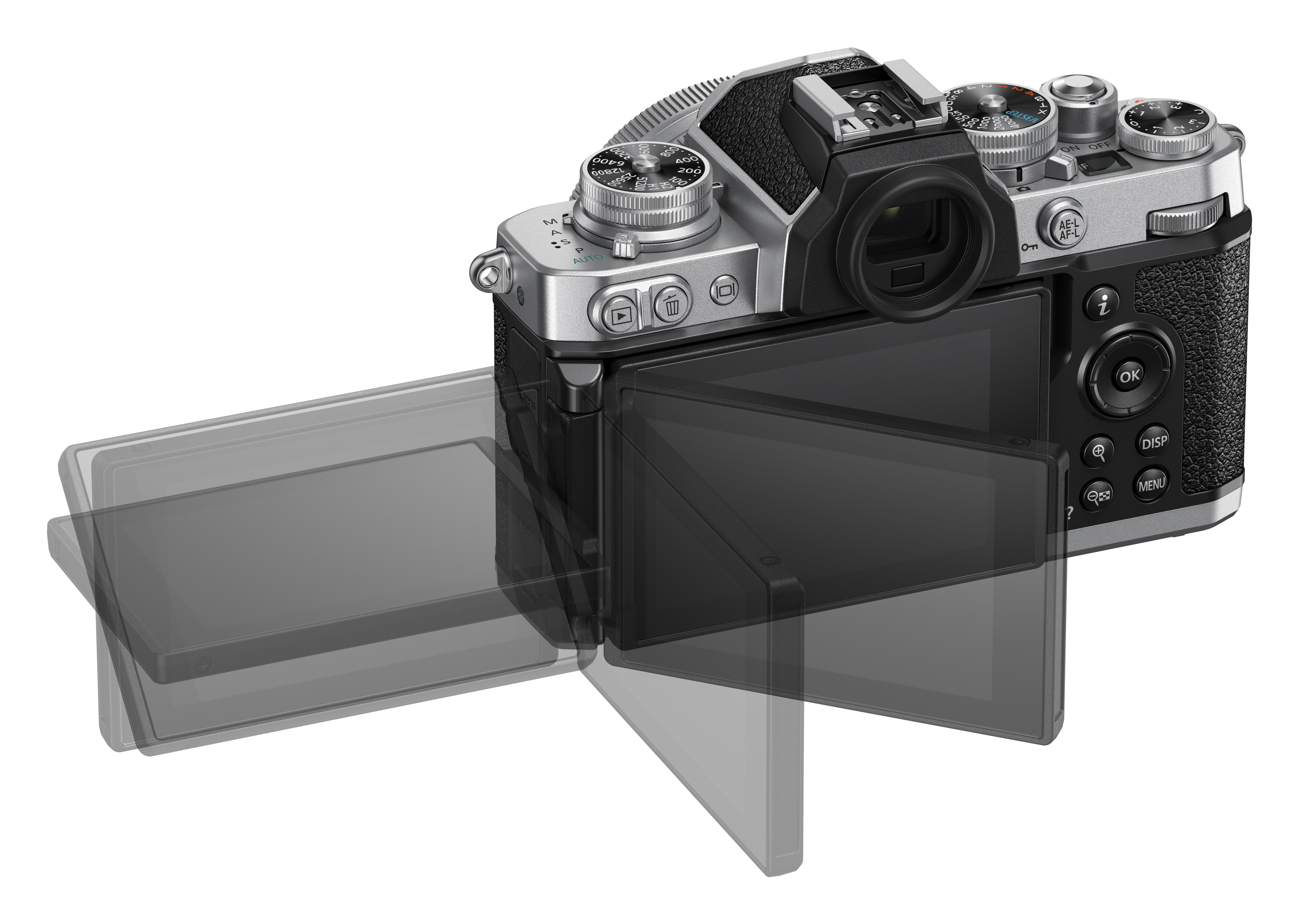 NIKON Z fc VLogger Kit Systemkamera mit Objektiv 16-50 mm, 7,5 cm Display Touchscreen, WLAN