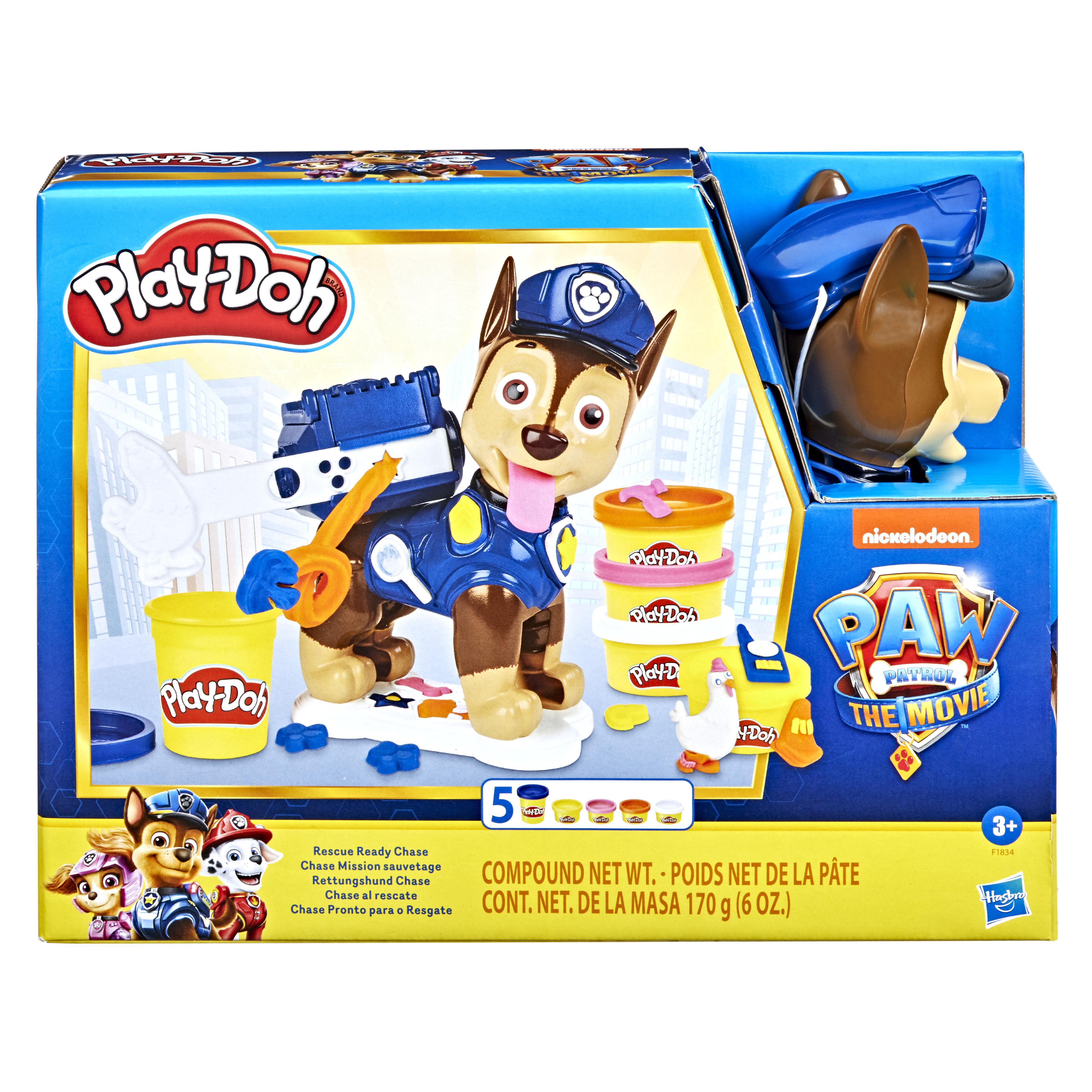 PLAY-DOH Rettungshund Chase Knete, Mehrfarbig