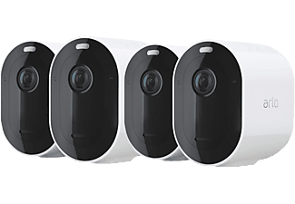 ARLO Pro 4 Spotlight - Caméra de surveillance WLAN (2K UltraWide QHD, 2560 x 1440 p)