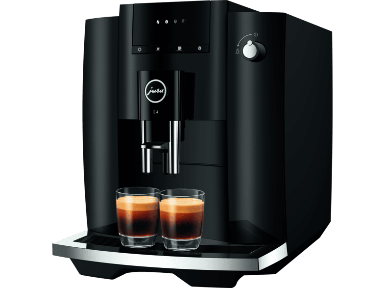 Jura 15435 E4 Kaffeevollautomat (Piano Black, Professional Aroma Grinder, 15 bar) — Foto 4 von 4
