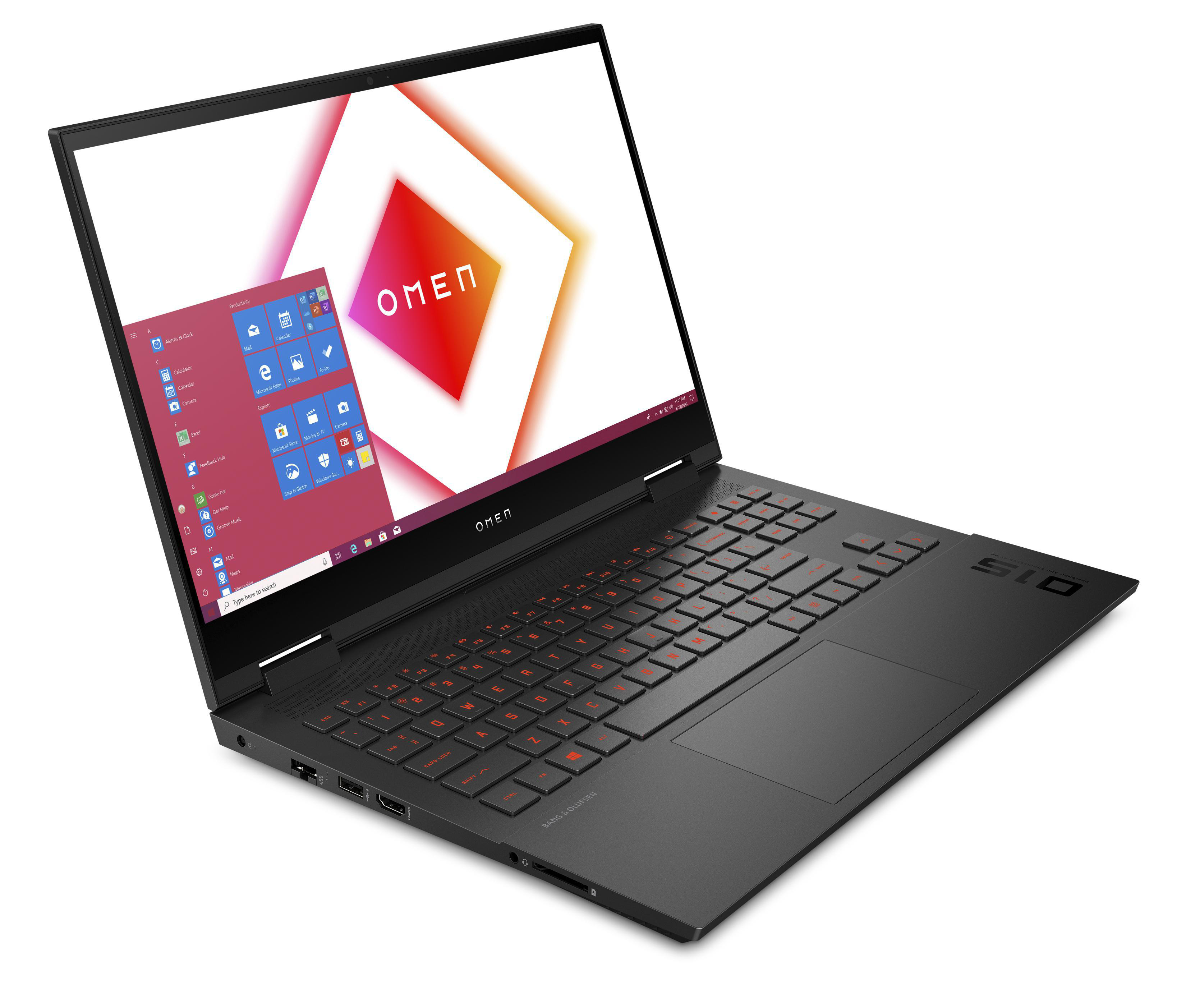 HP OMEN 15-ek0357ng - 15,6 Zoll - Intel® Core™ i5 i5-10300H - 8 GB - 512 GB - NVIDIA GeForce RTX™ 2070 - Windows 10 Home (64 Bit)